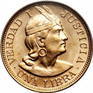 1 Libra Peru' 1898-1969